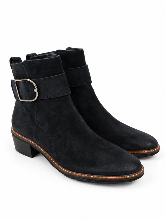 Paul Green Shoes - Paul Green Dark Suede Women's Ankle Boots Size Uk 5.5 - US 8